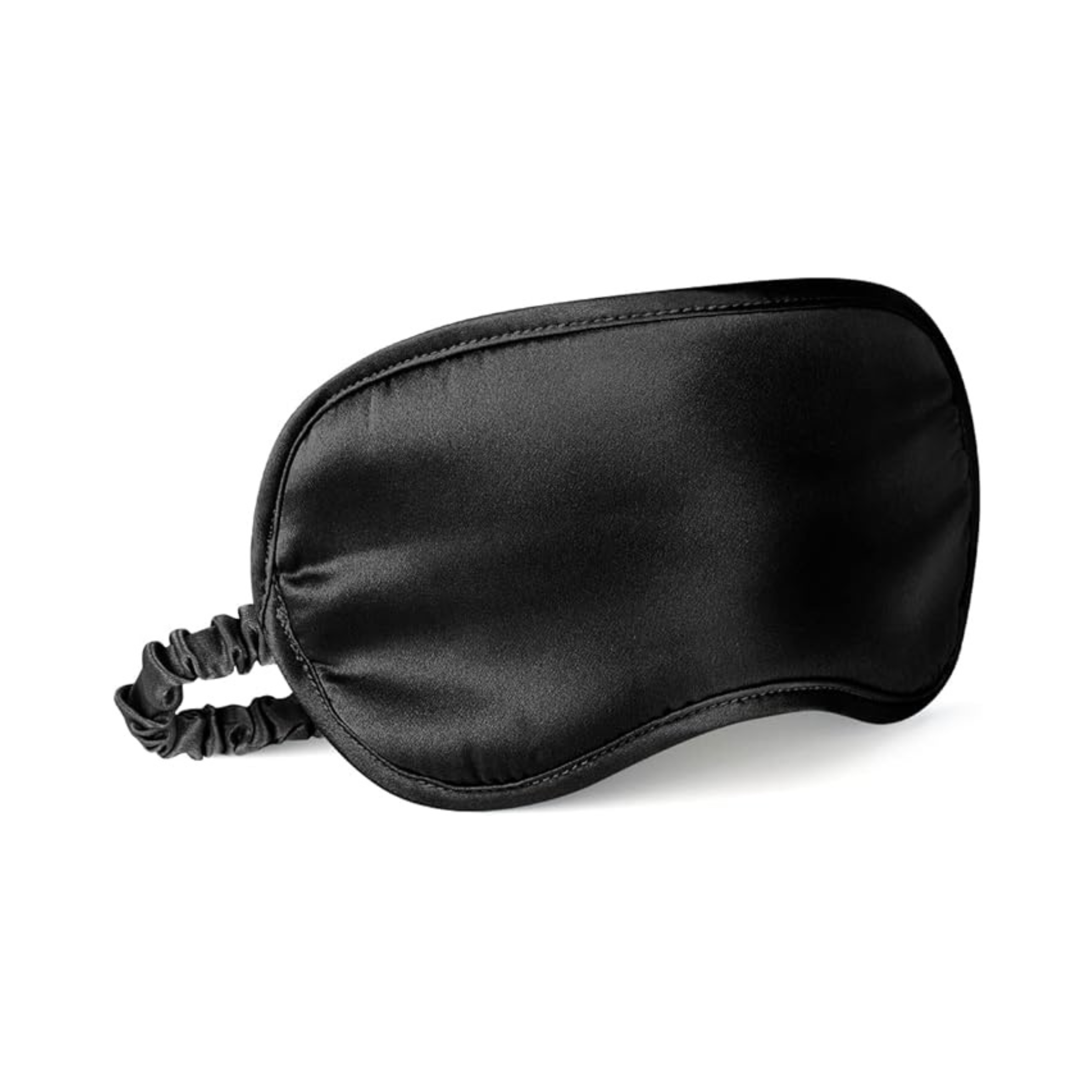 Adjustable Silk Blindfold - Black