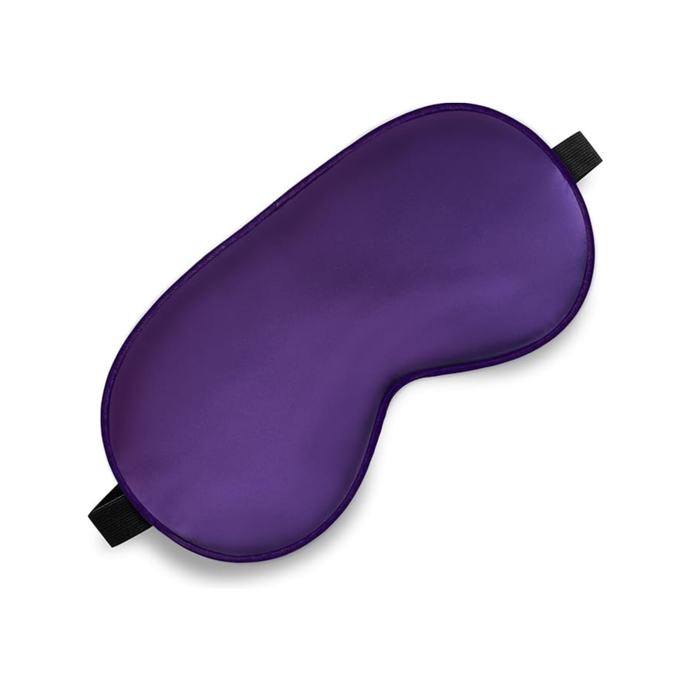 Adjustable Cotton Blindfold - Dark Purple