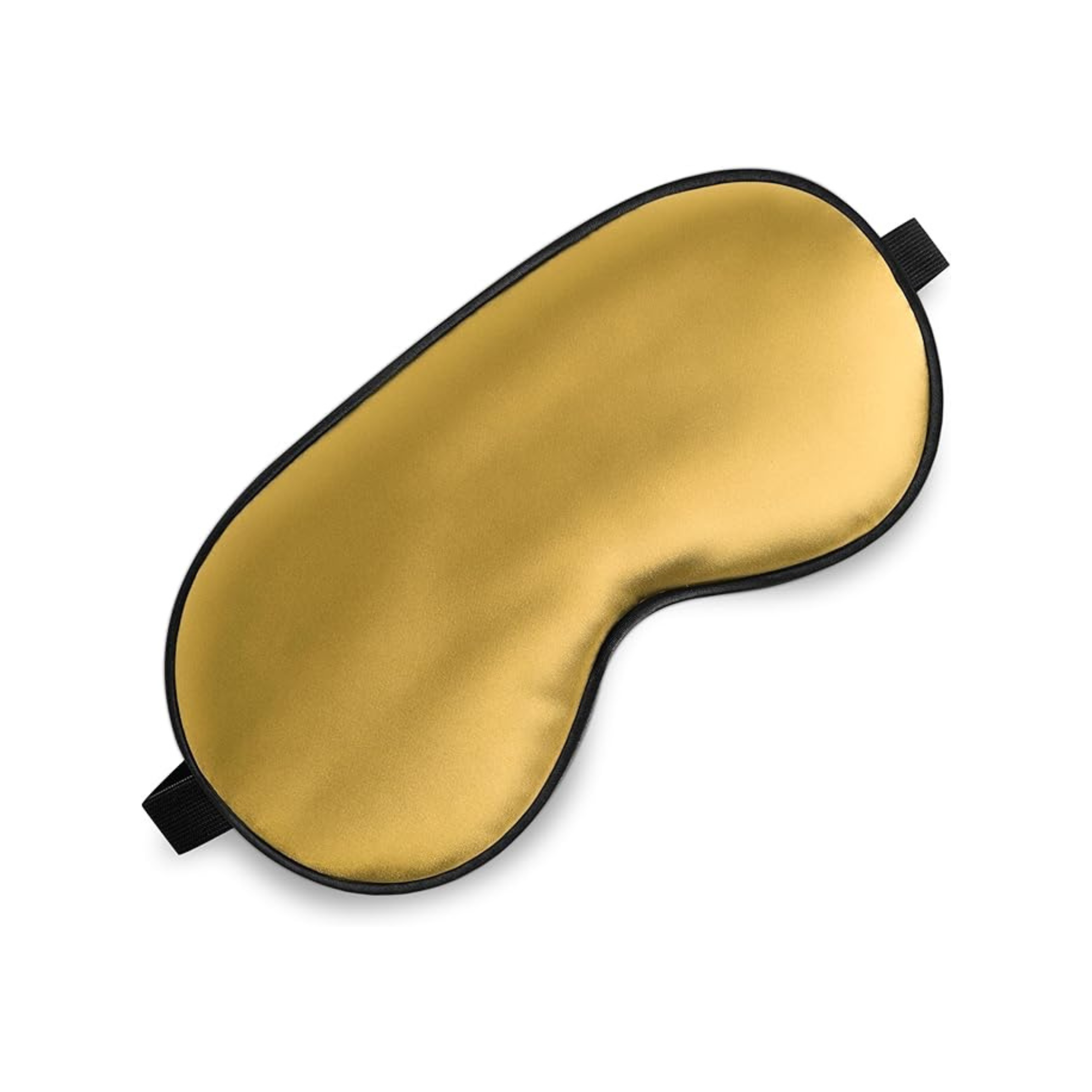 Adjustable Cotton Blindfold - Gold