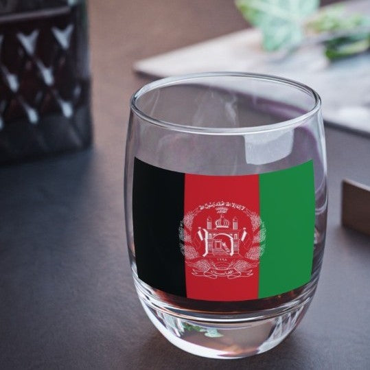 Afghanistan Flag - Drinking Glass