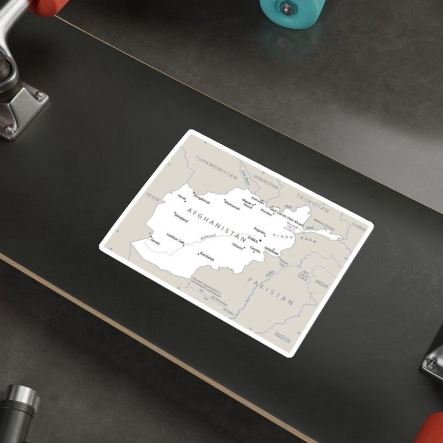 Afghanistan Map - Decal