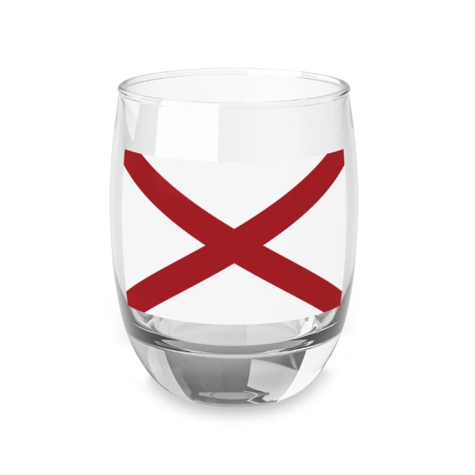 Alabama Flag - Drinking Glass