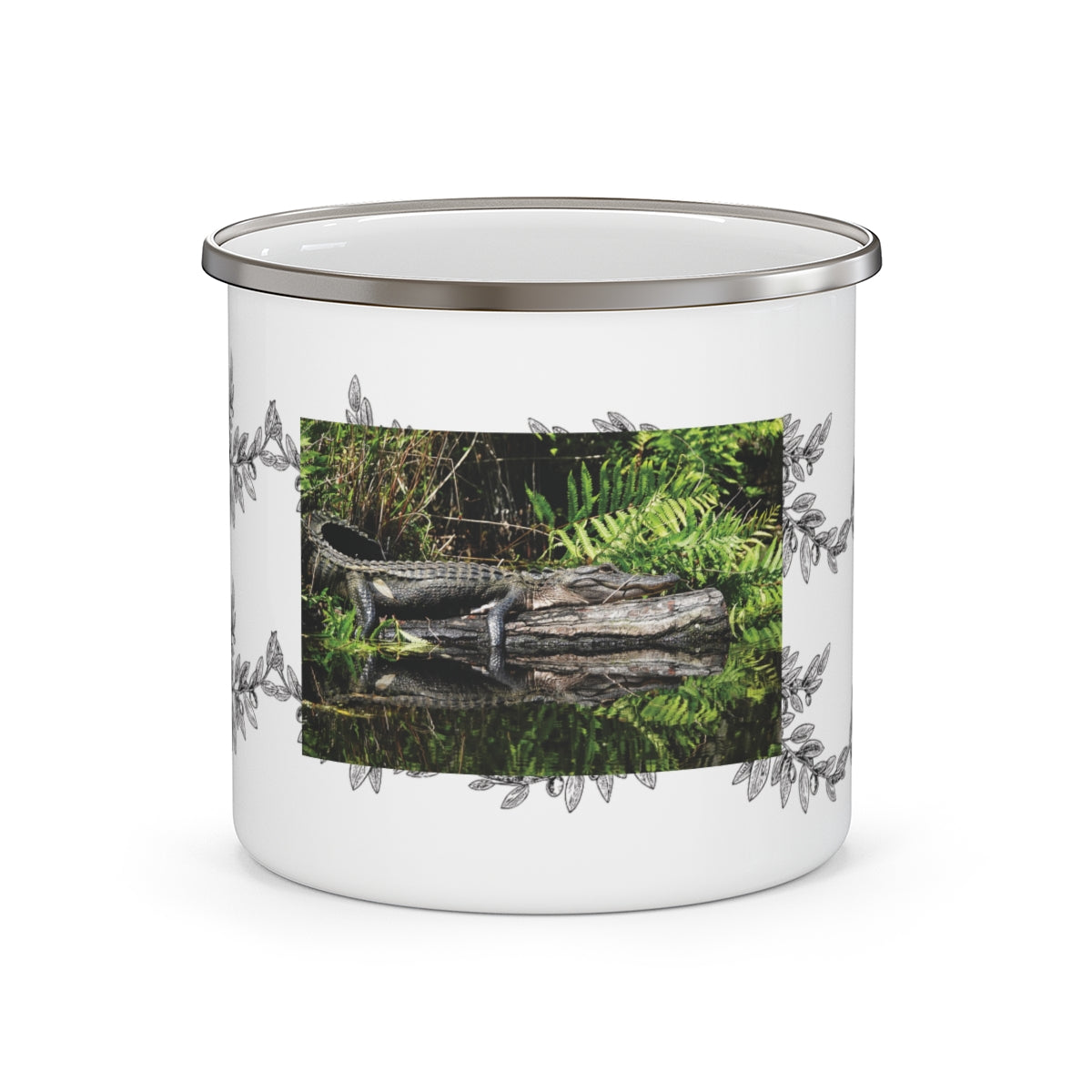 American Alligator Camping Mug