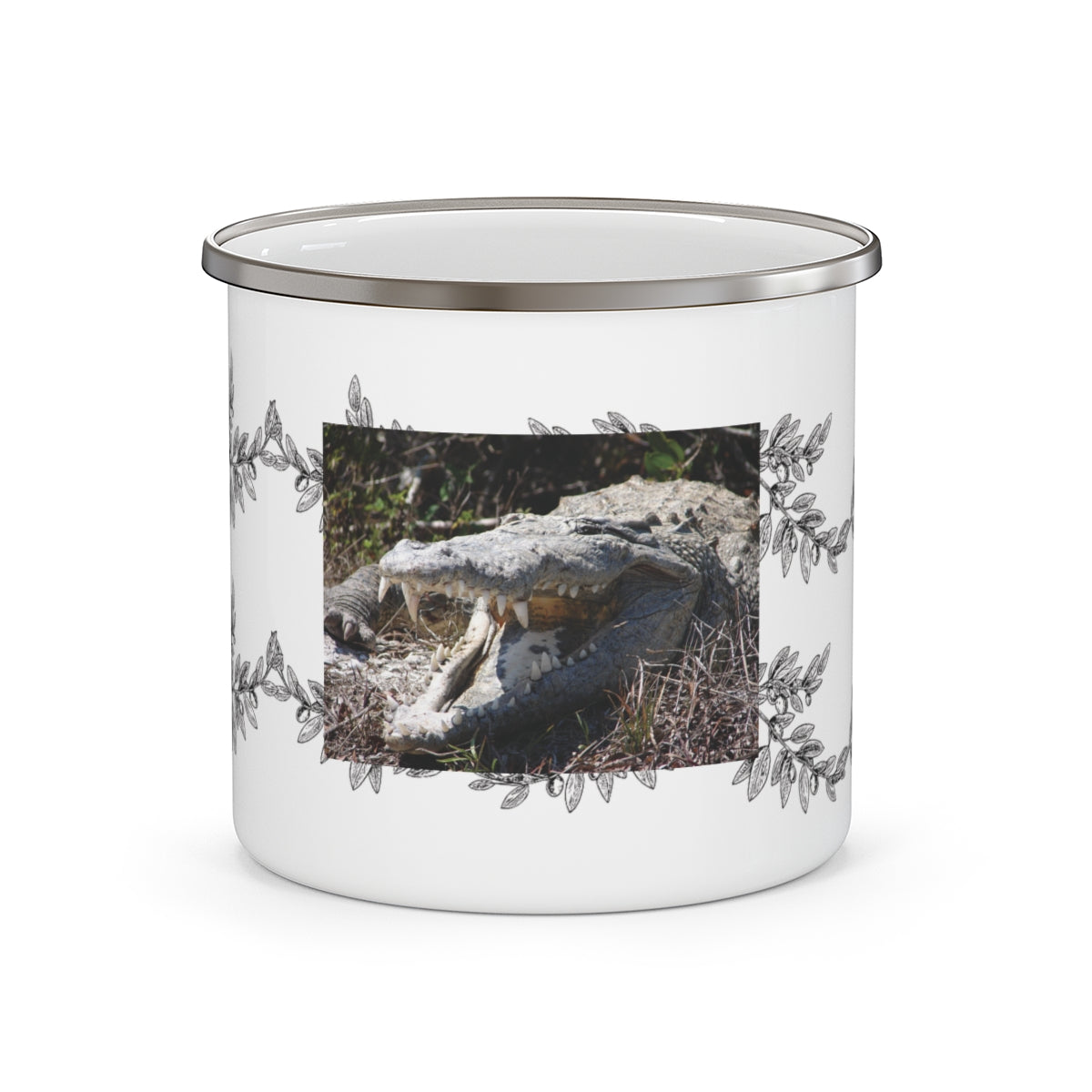 American Crocodile Camping Mug