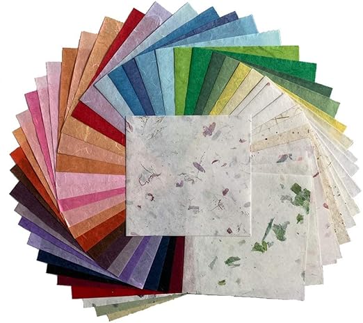 Fiber Origami Paper - Multi-Color